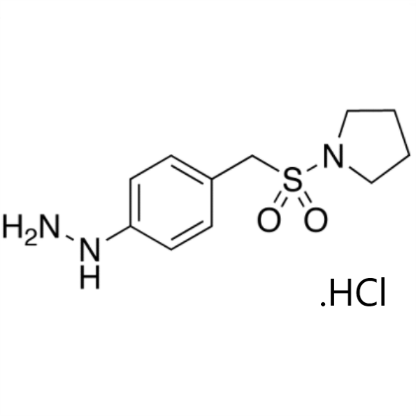 1-((4-Hydrazinylbenzyl)sulfonyl)pyrrolidine Hydrochloride CAS 334981-11-2 Purity >99.0% (HPLC) Almotriptan Malate Intermediate Factory