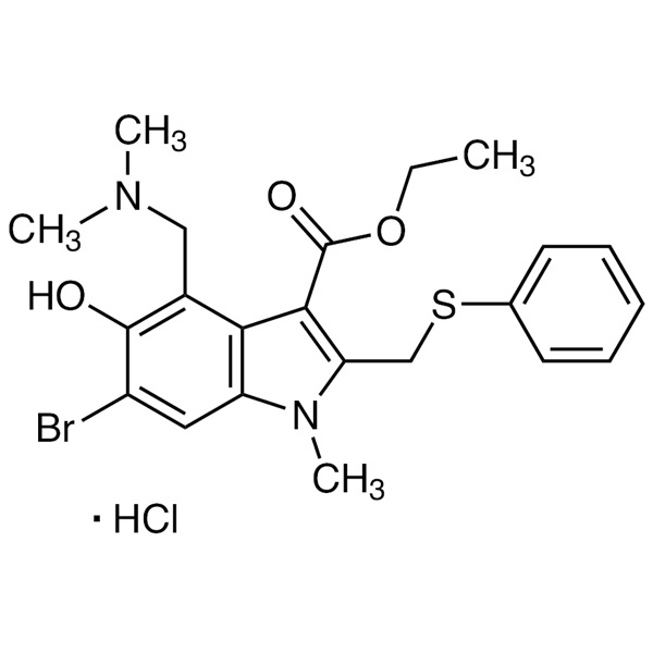 Arbidol Hydrochloride CAS 131707-23-8 Assay ≥99.0% (HPLC) High Purity